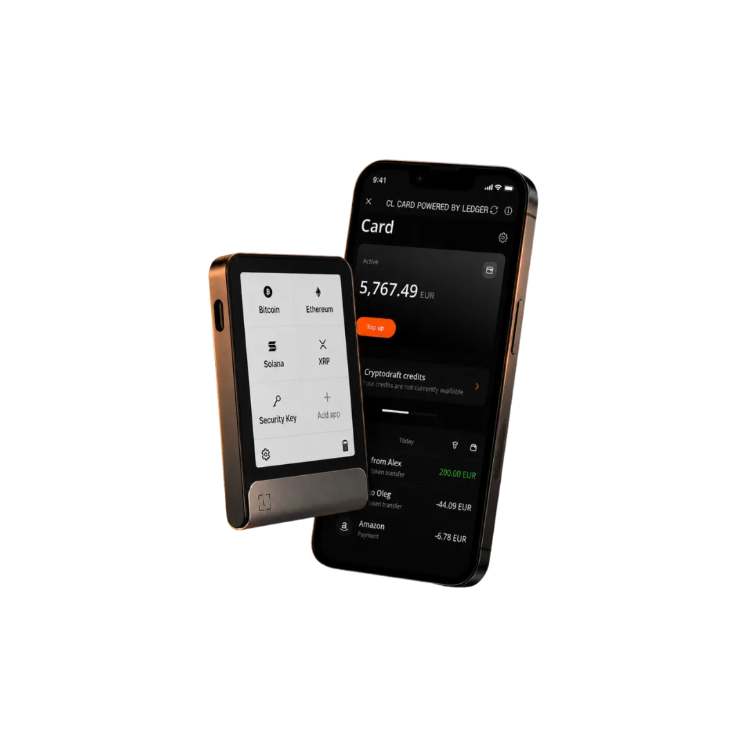 Your wallet
stays in your control.